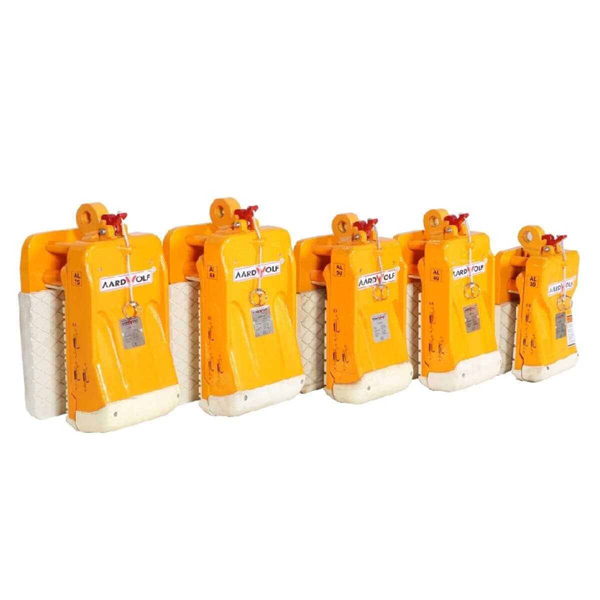 Aardwolf 60 Slab Lifter with Rollers - Ideal Forklift Attachment for Heavy Slabs