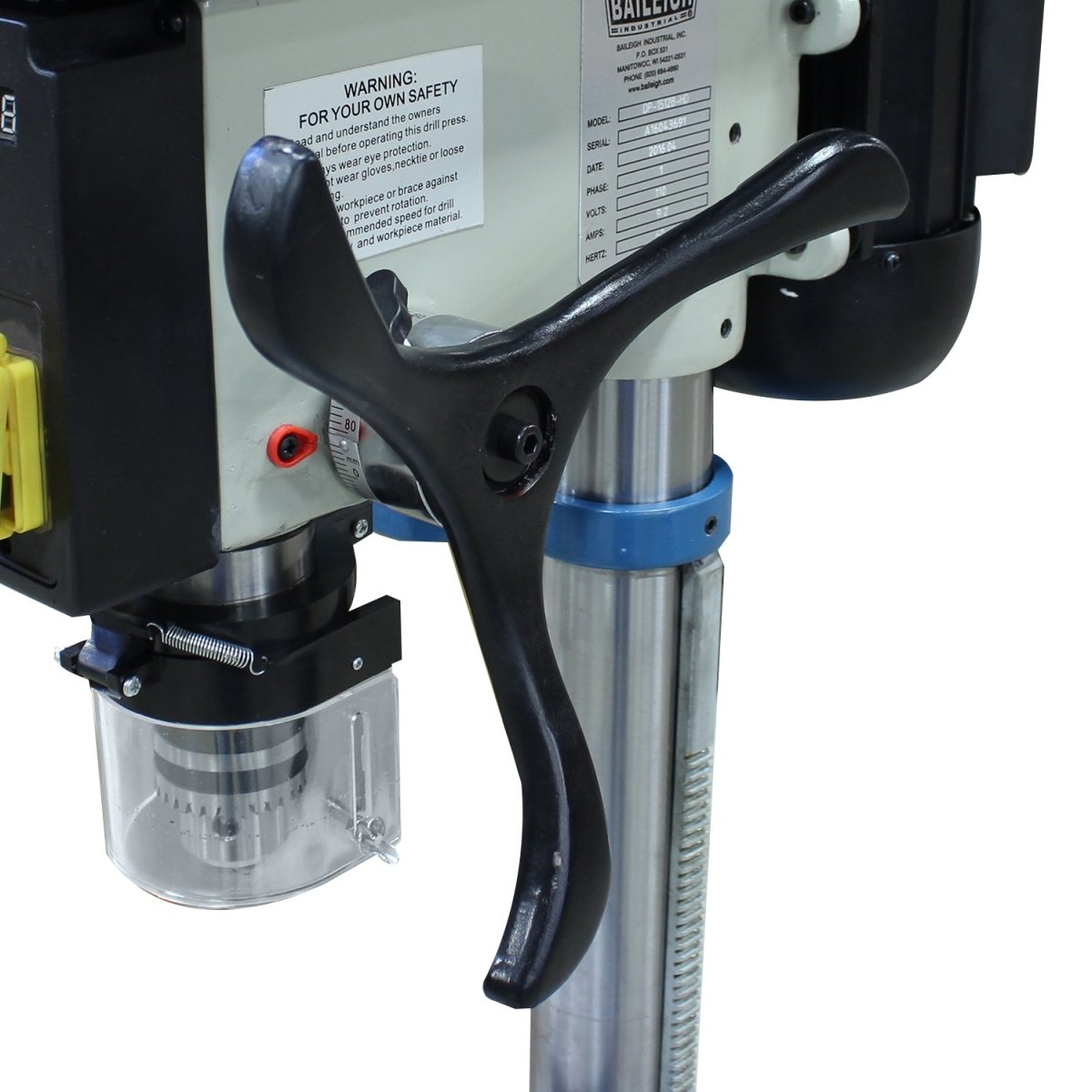 Heavy - Duty 15 - Inch Floor - Mounted Belt - Driven Drill Press DP - 1512F - HD