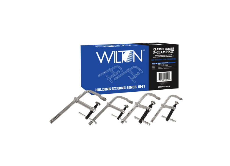 Wilton Classic Series F-Clamp Kit - An Essential Set of Industrial Clamps