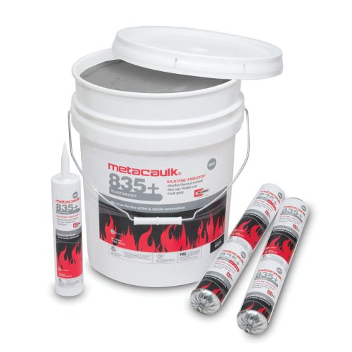 Metacaulk 835+ High - Performance Fire - Resistant Silicone Sealant for Through Penetration Firestops