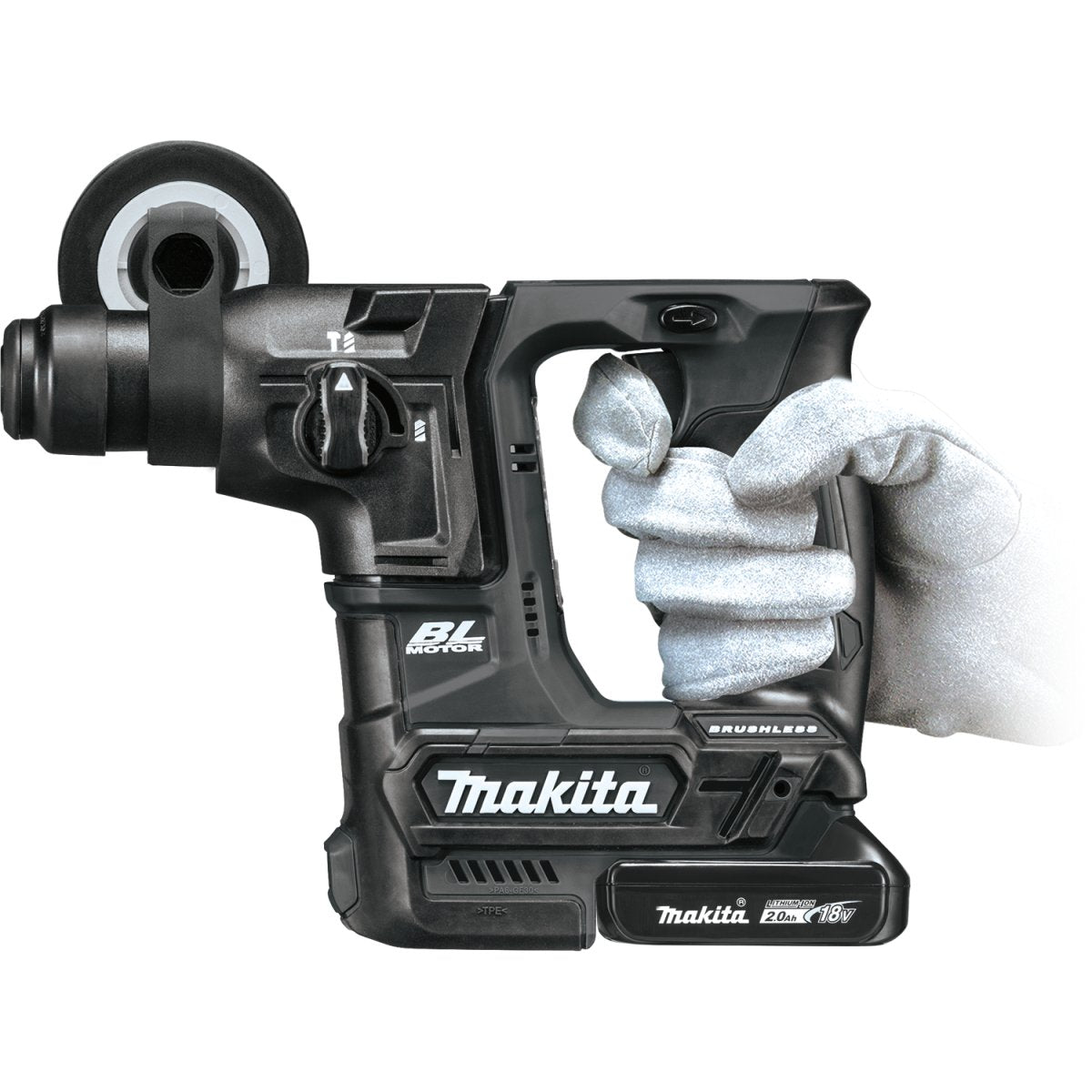 18V LXT® Lithium-Ion Sub-Compact Brushless Cordless Rotary Hammer Drill for Tight Spaces, Compatible with SDS-PLUS Bits