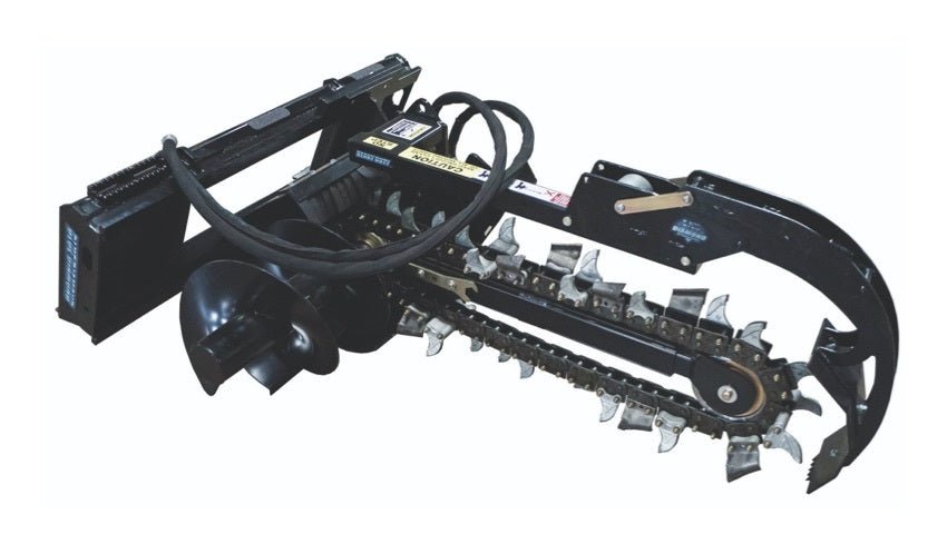 Blue Diamond Skid Steer Heavy - Duty High - Performance Trencher