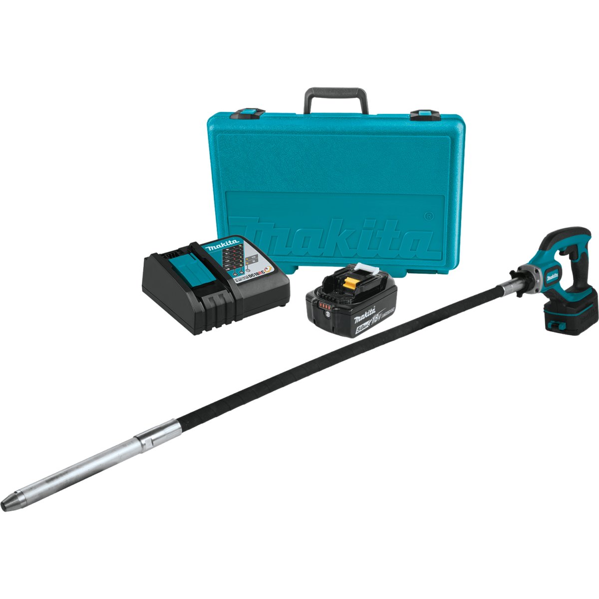 18V LXT® Cordless 4-Foot Lithium-Ion Concrete Vibrator for High-Performance Work