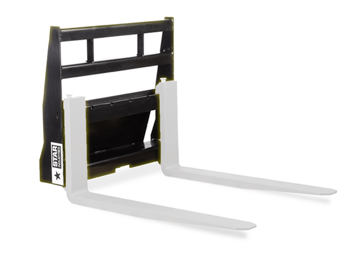 Mini Skid - Steer Forklift Conversion Forks and Frames by Star Industries