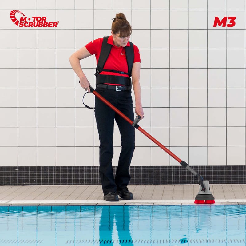 Compact and Powerful M3 Electric Floor Motor Scrubber for Deep Cleaning