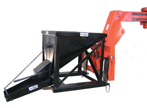 Star Industries High - Capacity Concrete Hopper for Forklifts