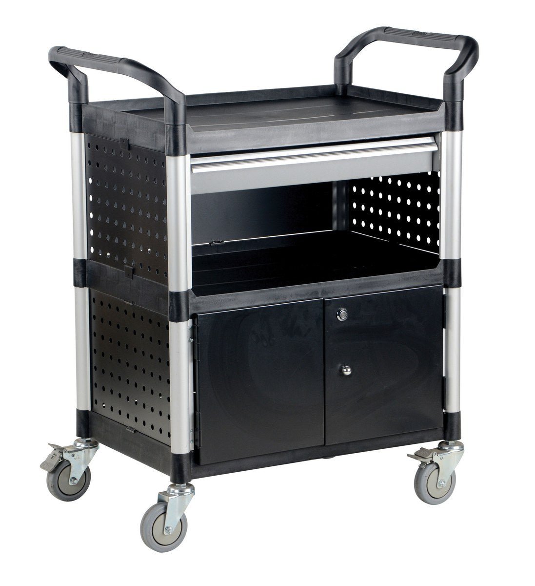 High - Quality Lightweight Commercial Service Carts for Hospitality