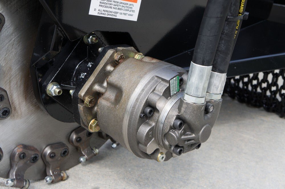 Blue Diamond® Skid Steer Swing Arm Commercial Stump Grinder - An Incredibly Efficient Tool for Stump Grinding