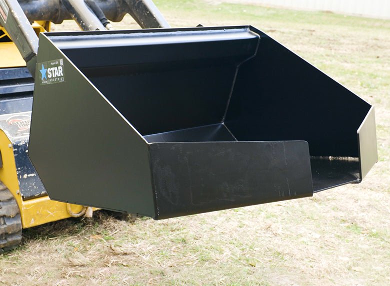 Star Industries Mini Skid Steer Concrete Placement Bucket for Easy Pouring