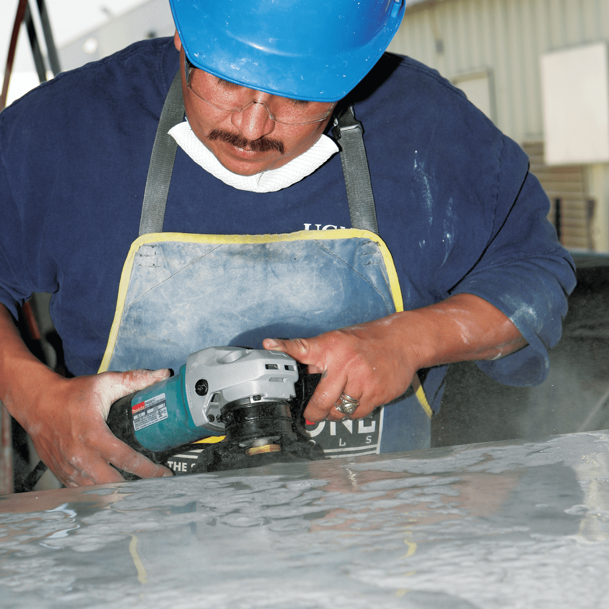 Makita High - Performance 7.9 Amp Electric Wet Polisher PW5001C for Stone Finishing