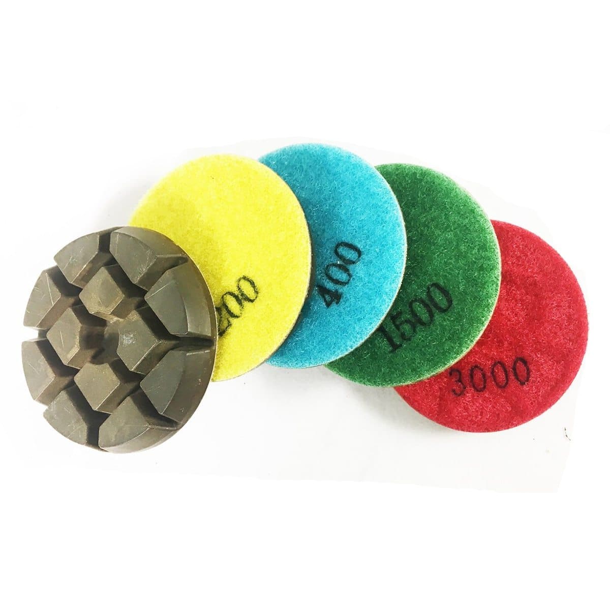Three-Foot Square Resin Bonded Concrete Polishing Pads