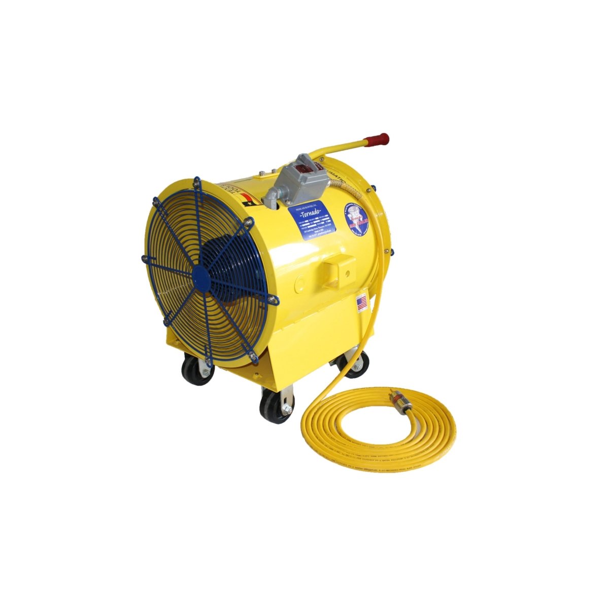 18-Person Industrial Air Cooler with Totally Enclosed Fan Cooled (TEFC) 220V Single-Phase Electric Motor - MC-18-TEFC-220
