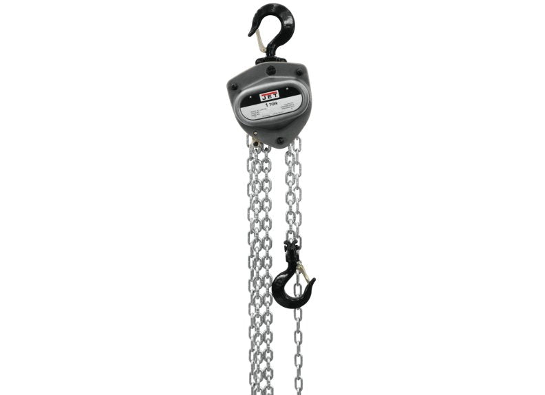 1 - Ton Heavy - Duty Hand - Operated Chain Hoist with 10 - Foot Lift and Advanced Overload Protection | JET® L - 100 - 100WO - 10
