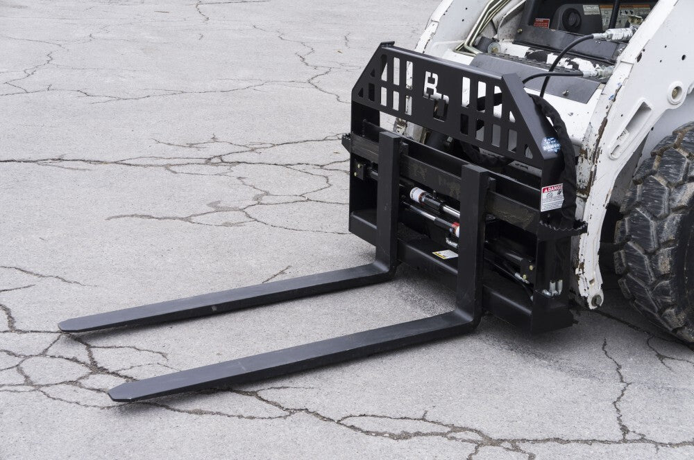 Mini Skid Steer Hydraulic Adjustable Pallet Forks