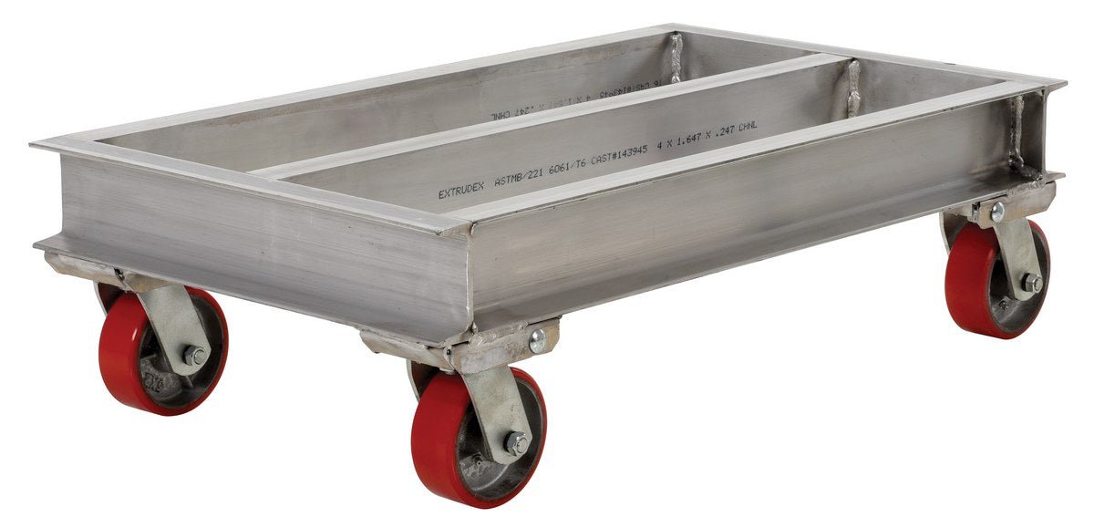 High - Quality Aluminum Channel Moving Dollies for Enhanced Mobility