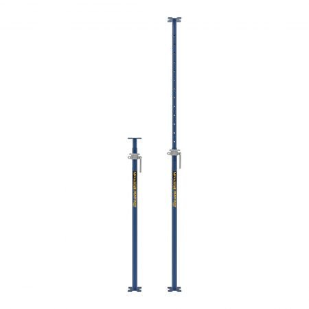 6-Piece Set of Heavy-Duty Adjustable Steel Shoring Posts for Construction