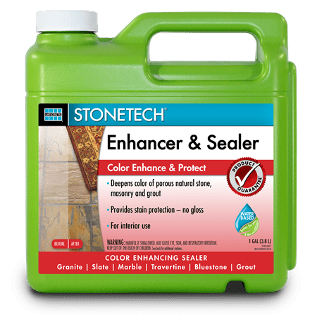 Stonetech High - Performance Water - Based Enhancer & Sealer for Interior Stone