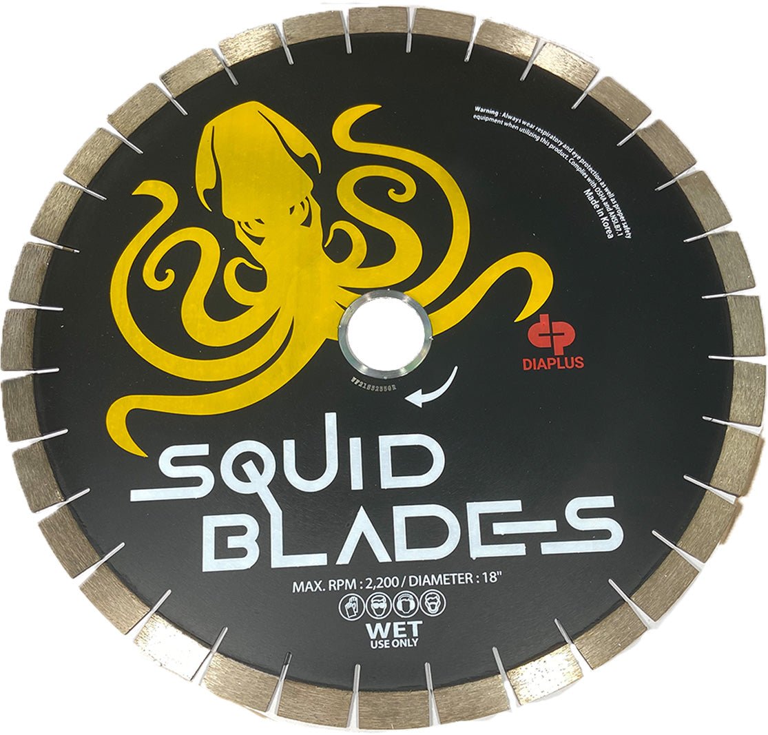 Advanced Korean Squid Diamond Blade for Precise Granite Cutting