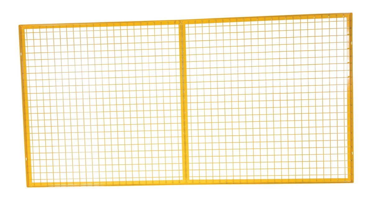 Steel Pallet Rack Back Guards for Hazard Minimization