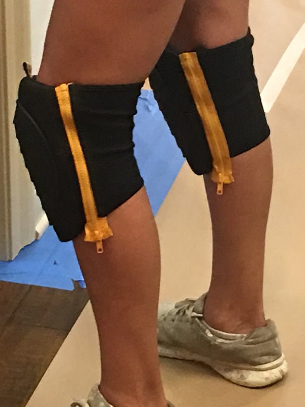 Stephens Ultra - Flexible Strapless Zip - Wrap Knee Pads for All - Purpose Use