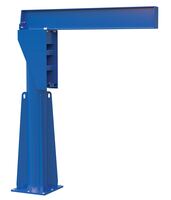 Floor - Mounted Jib Cranes for Various Workstation Applications