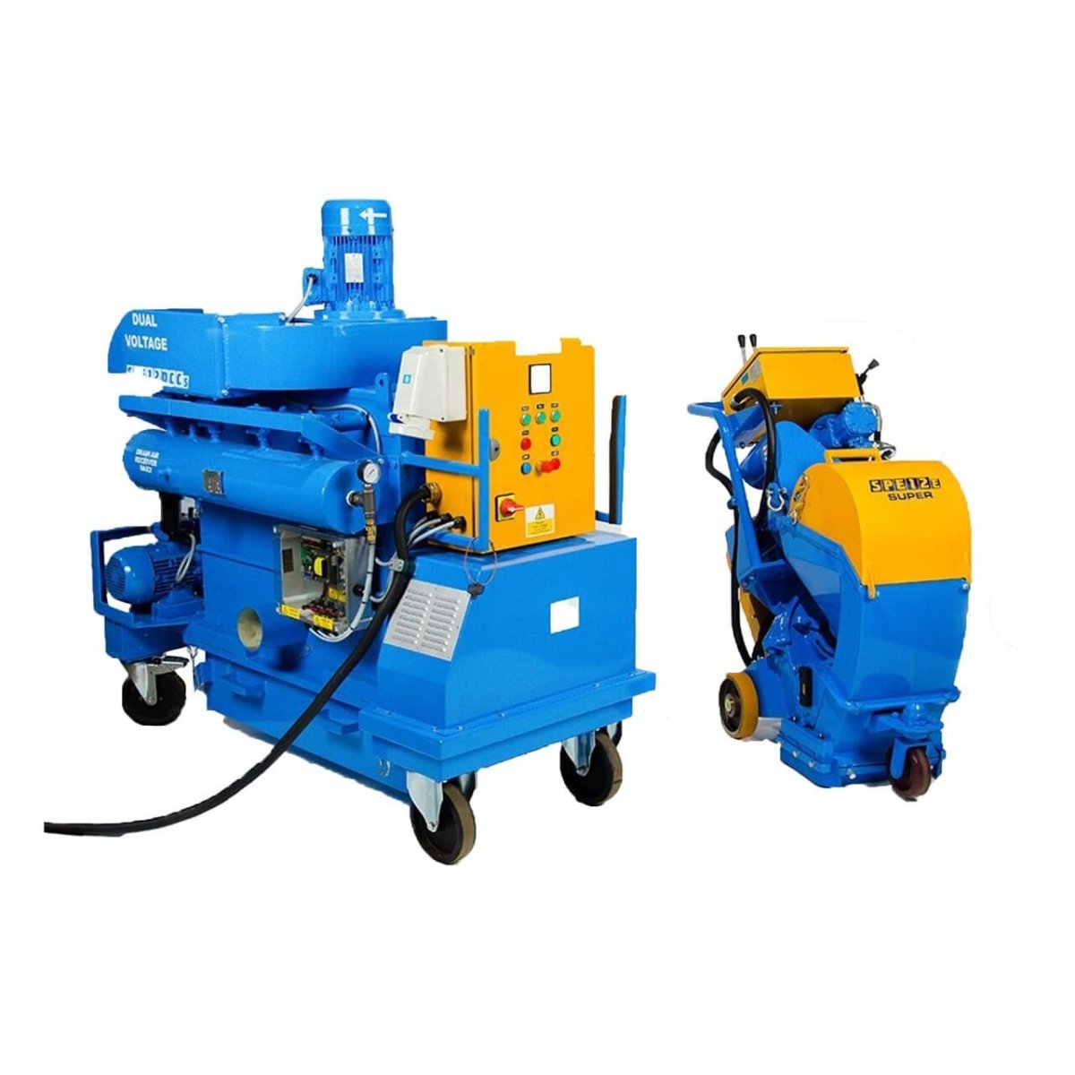 SPE 12ES Electric Shot Blaster for Versatile Floor and Steel Preparation