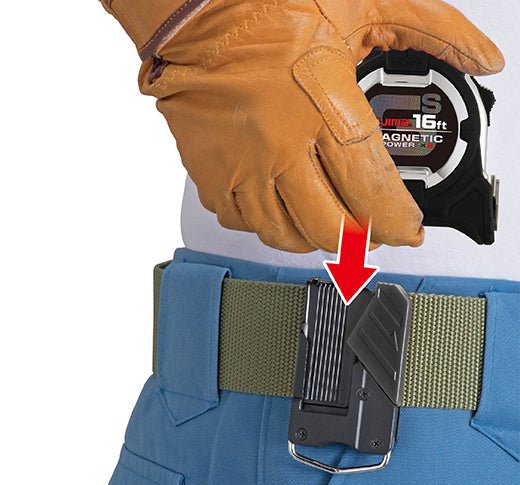 GS-Lock™ Magnetic Power X2 Compatible Clips (Pack of 10) for Tape Measures