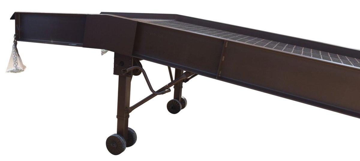 High - Capacity Portable and Stationary Steel Yard Ramps for Efficient Loading