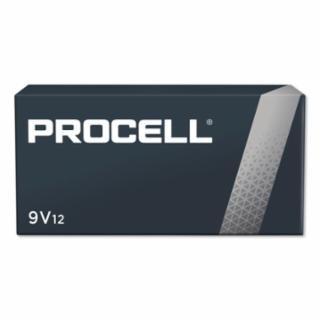 Procell 9V Non-Rechargeable Alkaline Dry Cell Batteries, Pack of 12