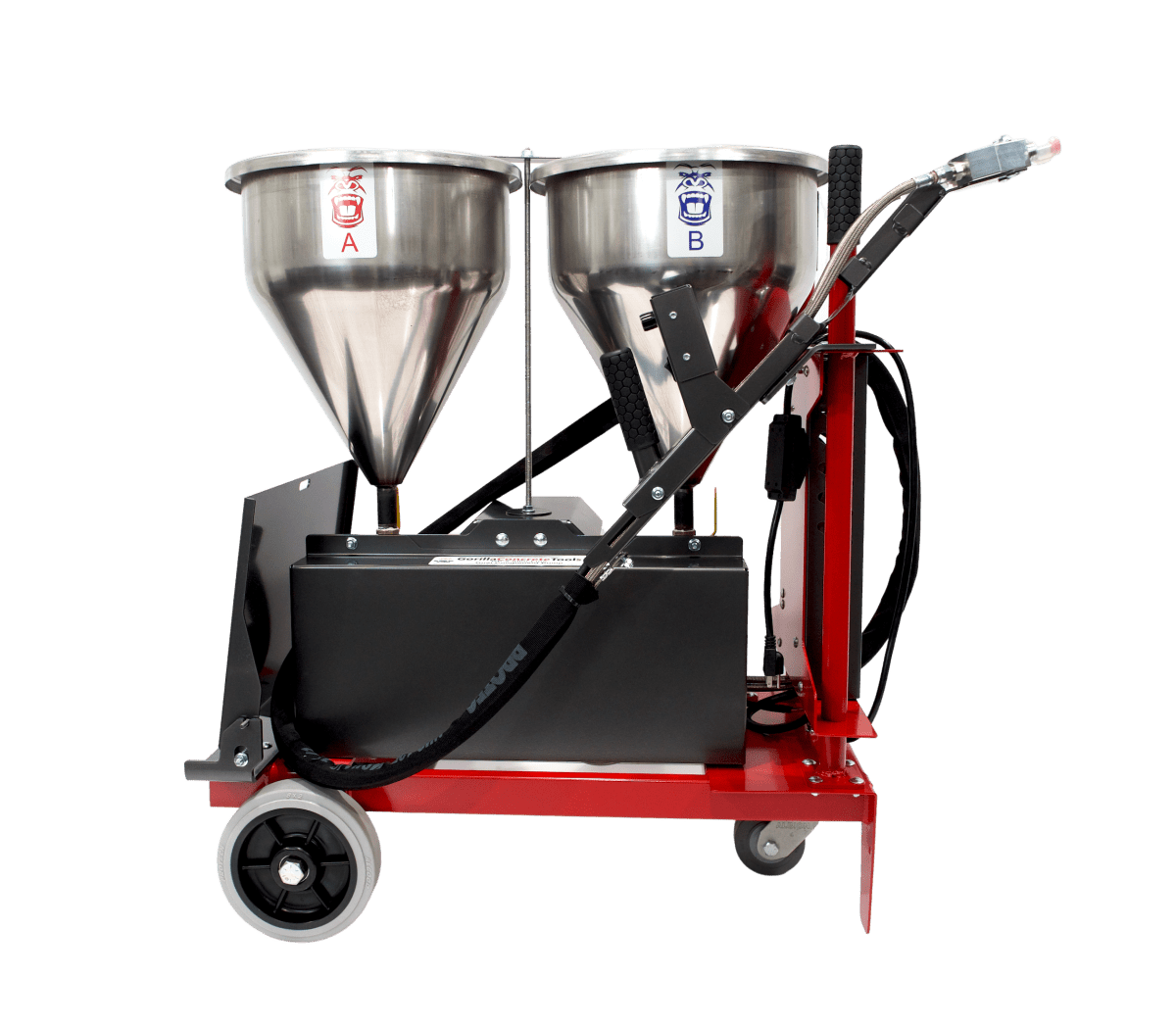 Durable and Mobile GP-2 Slim Dual-Component Polyurea and Epoxy Pump