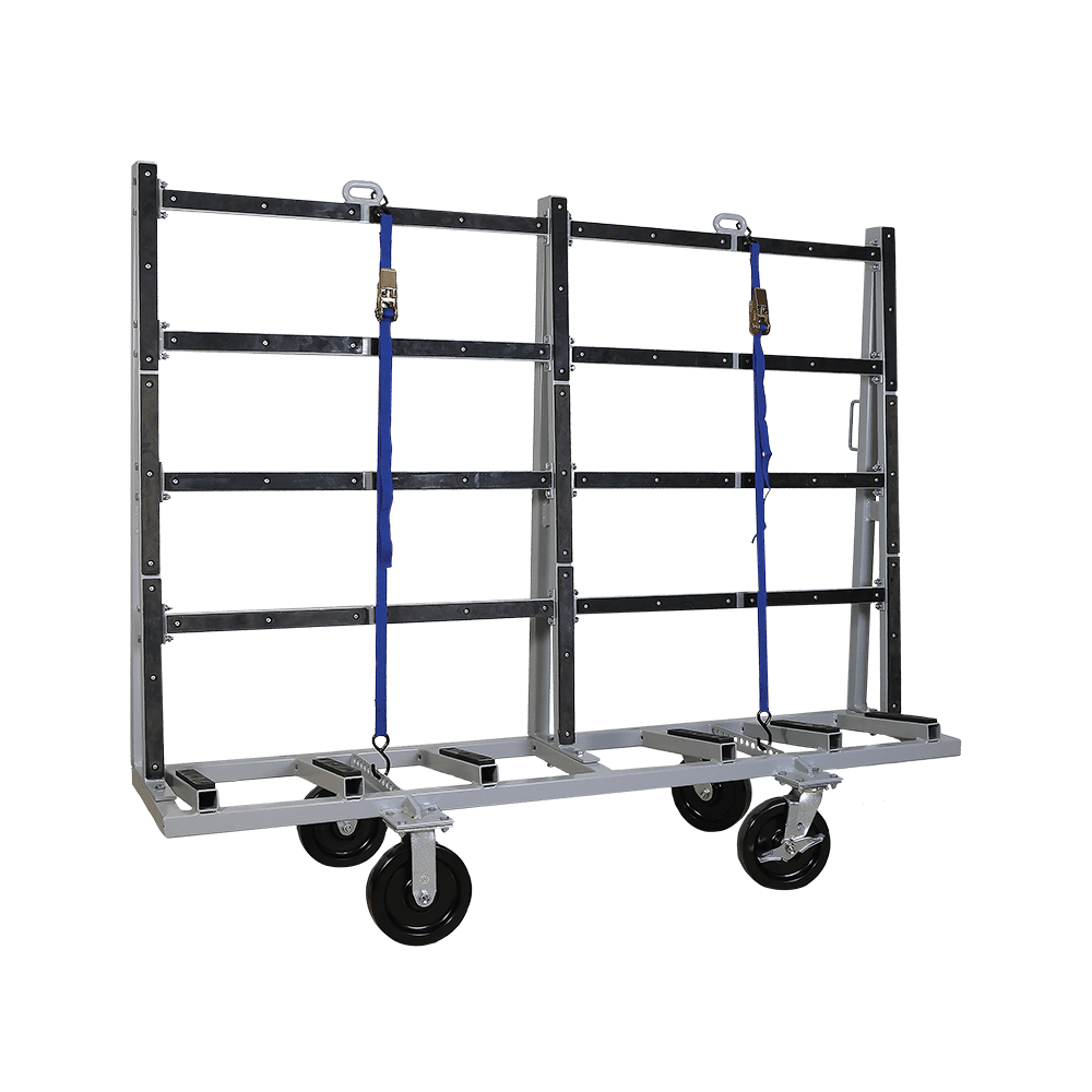 Groves High - Capacity Single - Sided Shop Cart for Shop and Jobsite