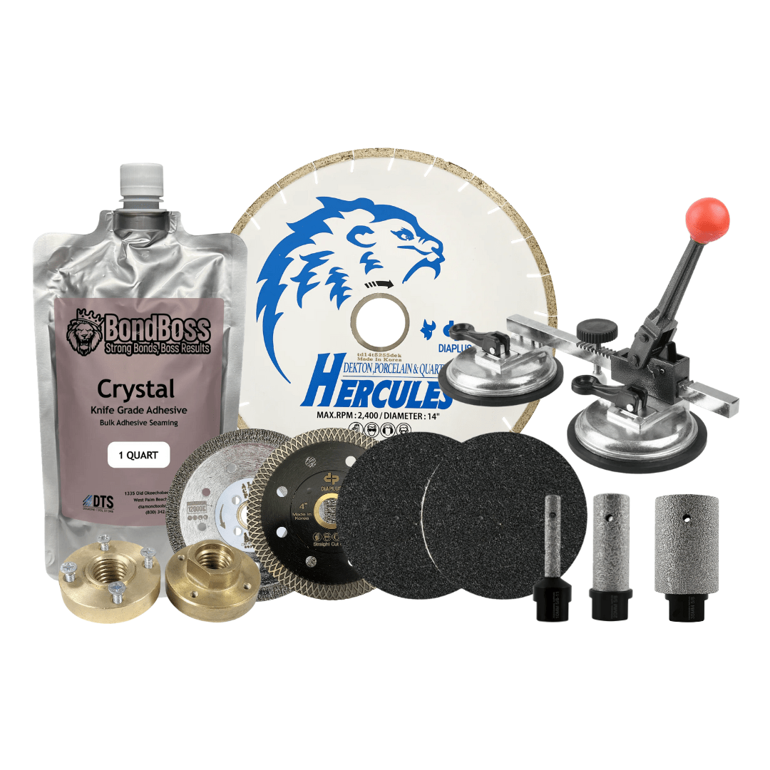 Premium Porcelain and Stone Working Tool Package 3