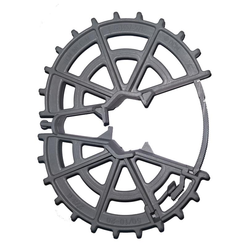 Polymer Composite Plastic Locking Wheel Spacer for Rebar Positioning