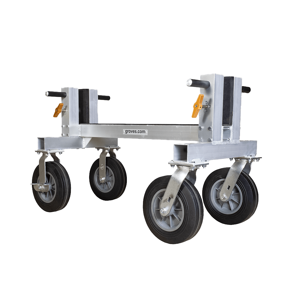 Groves Aluminum Installation Carts for Stone Handling