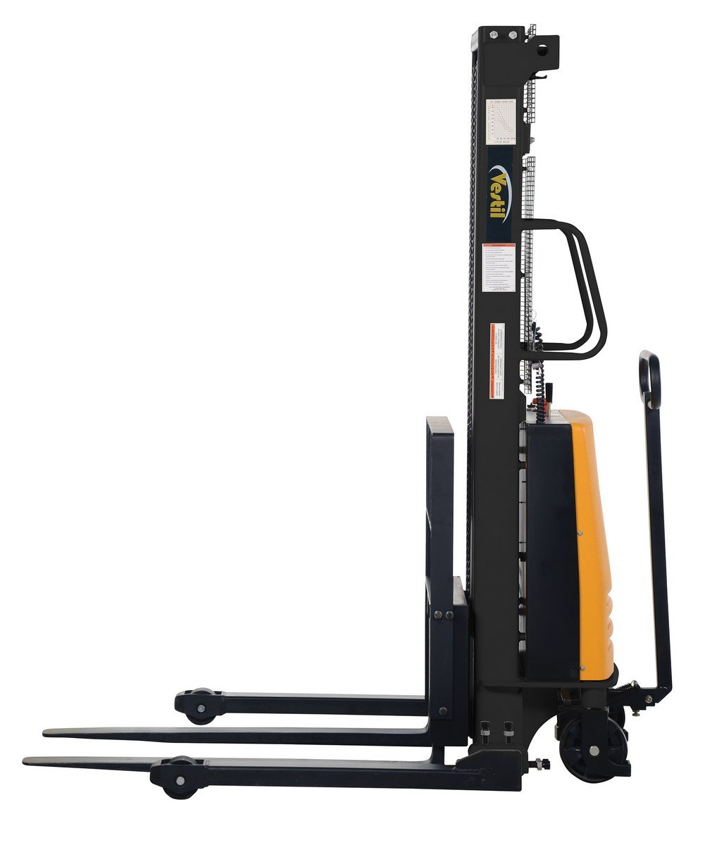 Powered Lift Semi - Electric Industrial Stacker for Efficient Load Handling