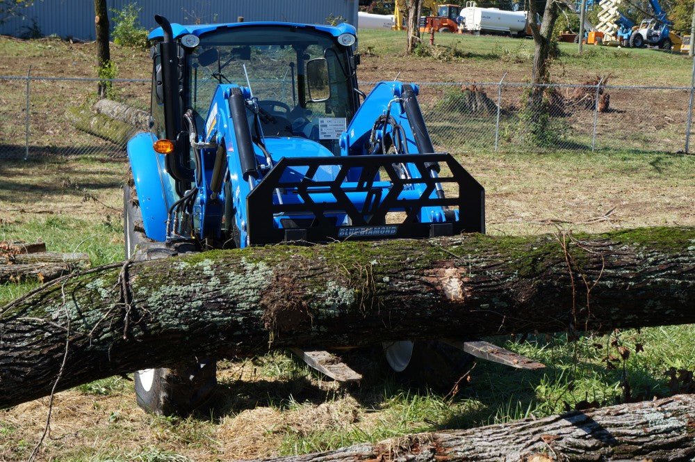 Heavy - Duty Standard - Duty Pallet Forks with a Capacity of 4,000 Pounds for Skid Steers