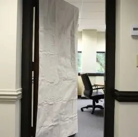 High - Quality Protective Canvas Sleeve for Temporary Door Protection