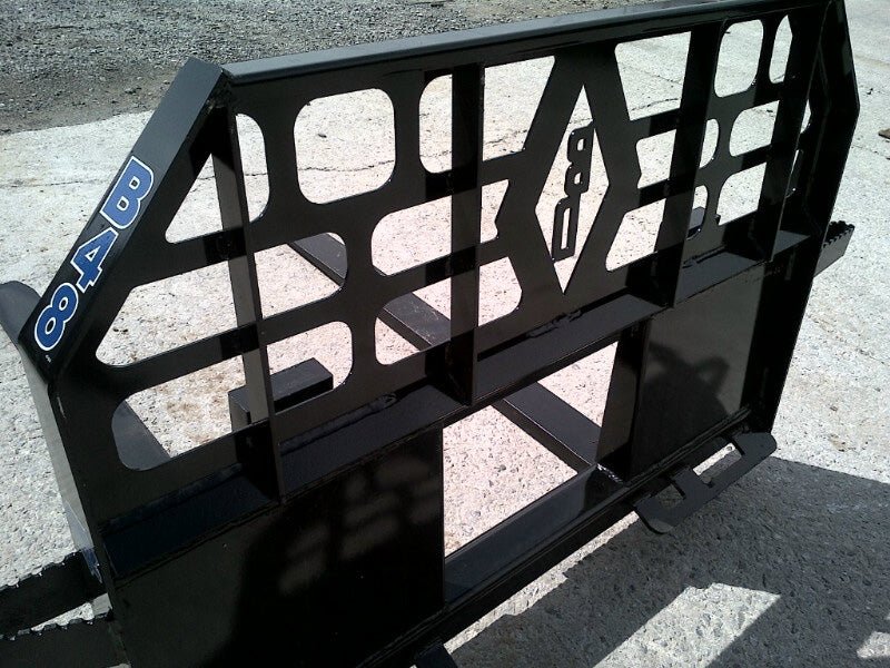 Heavy Duty Blue Diamond® Skid Steer Pallet Forks with 5,000 Lbs. Capacity