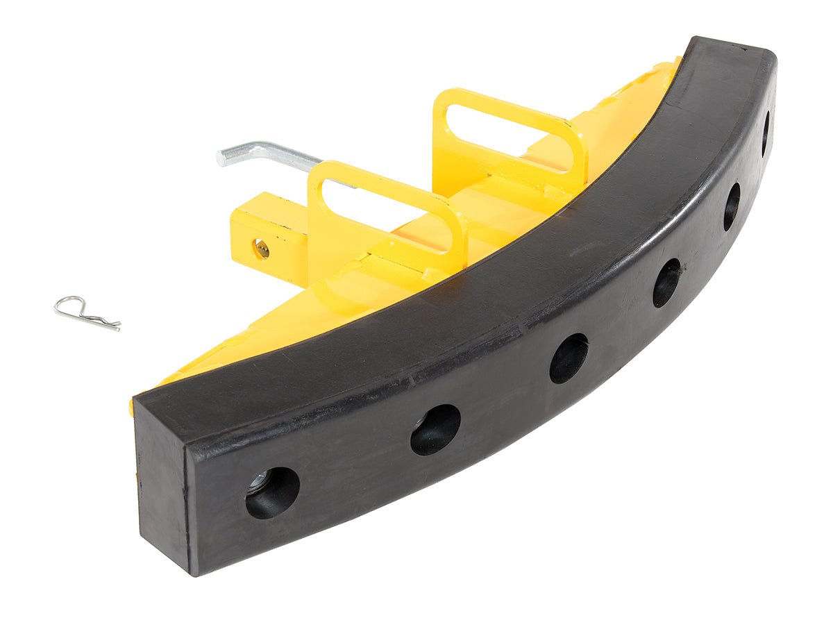 Industrial Push Bumper with Quick - Attachment Feature