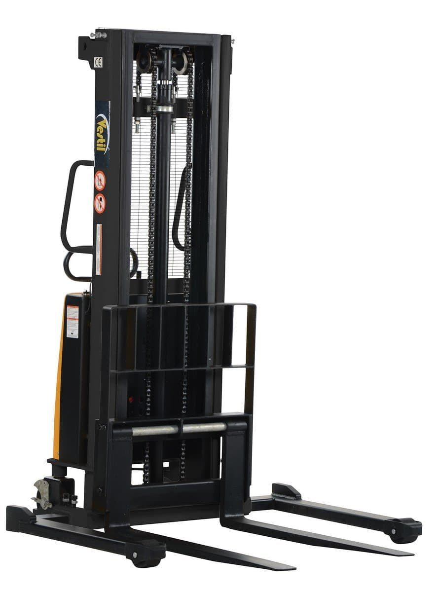 Powered Lift Semi - Electric Industrial Stacker for Efficient Load Handling