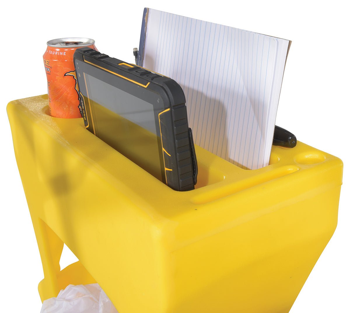 Innovative Pallet Trucks Integrated with Practical P-CADDY Storage Solution