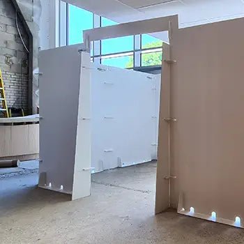 Speedyroom™ Modular Wall System Connectors Kit for Quick and Easy Room Building