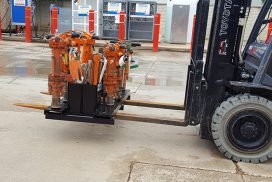 Star Industries 920 Pallet for Safe and Efficient Paver Breaking Tool Storage