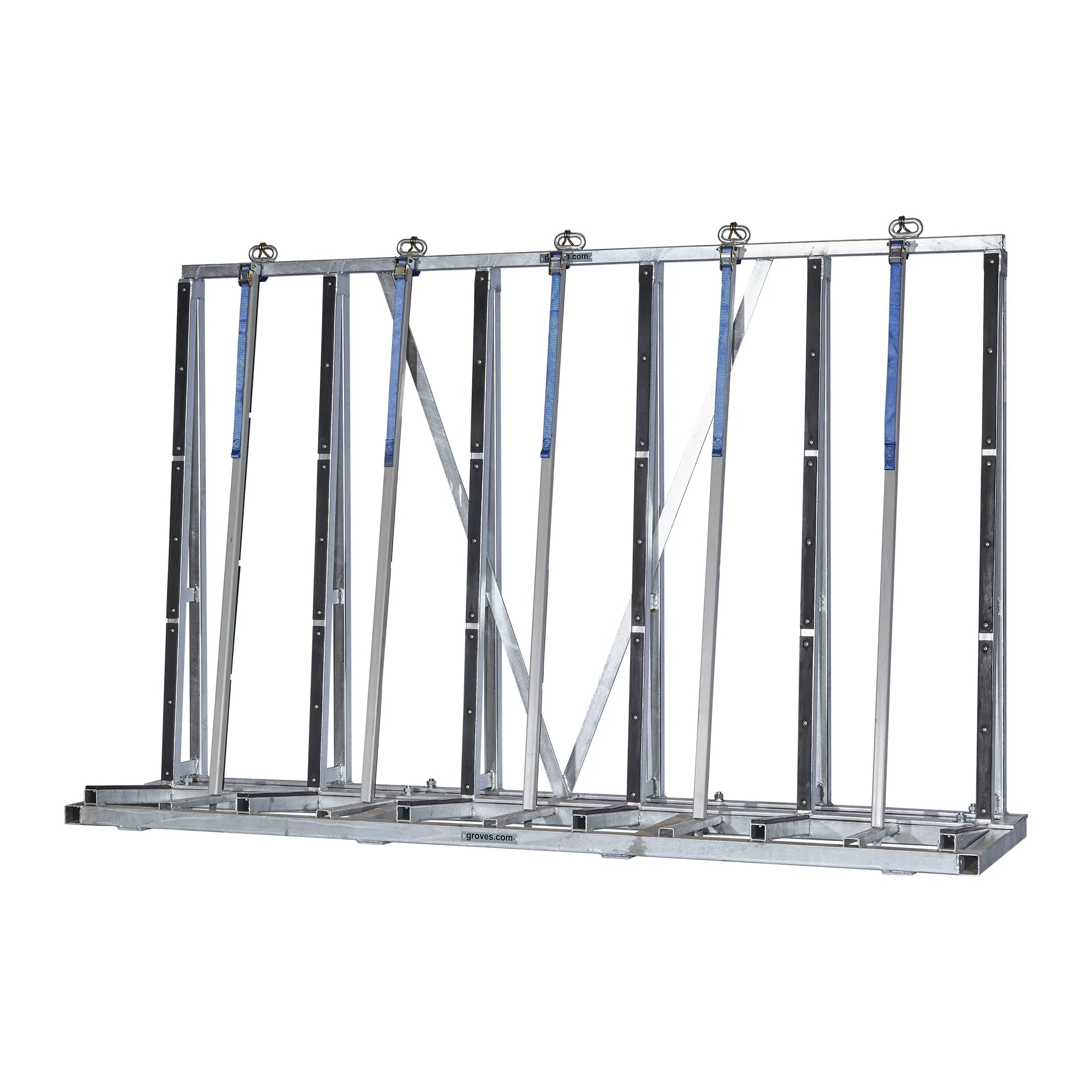 Single-Sided Truck Racks by Groves for Efficient Slab Transportation