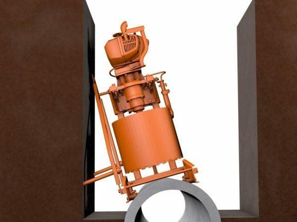 Golz KB350 Professional Core Drilling Machine for Pipe and Sewage Applications
