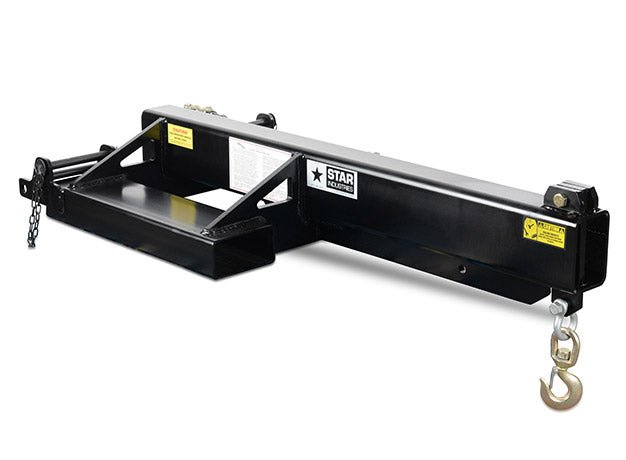 Star Industries Heavy Duty Telescopic Forklift Jib Boom with 12-Foot Reach