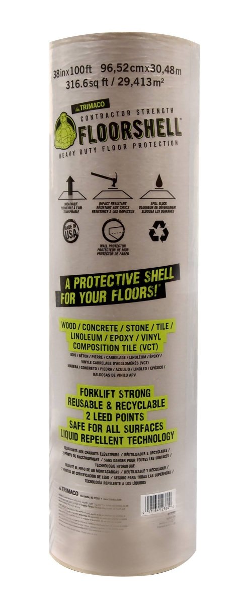 Floorshell®: Heavy - Duty, Eco - Friendly Temporary Surface Floor Protection
