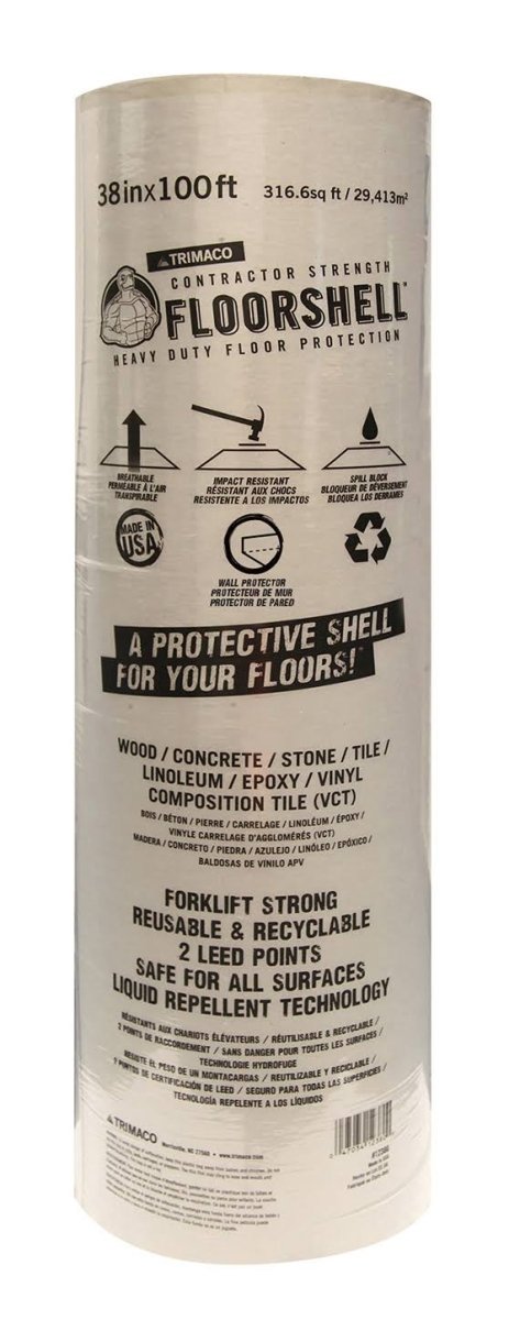 Floorshell®: Heavy - Duty, Eco - Friendly Temporary Surface Floor Protection