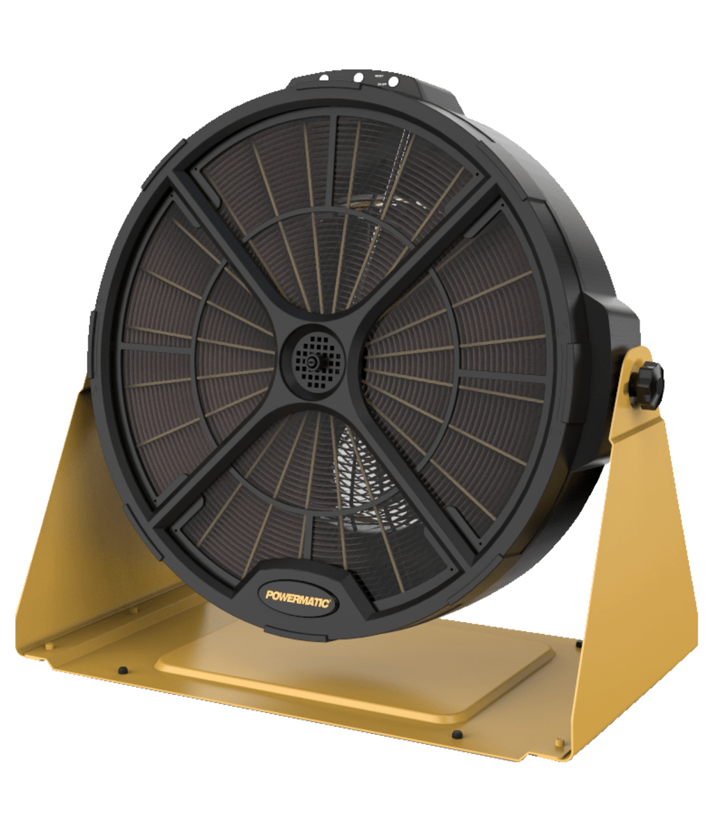 Powermatic PM1250: Ultra - Quiet Micro Dust Air Filtration System for Woodworkers