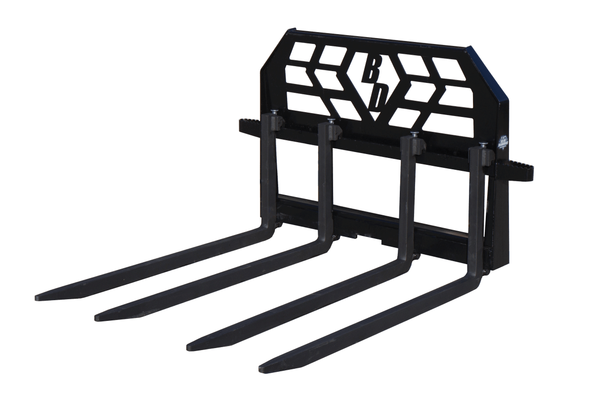 Heavy - Duty Pallet Forks for Block and Brick Applications